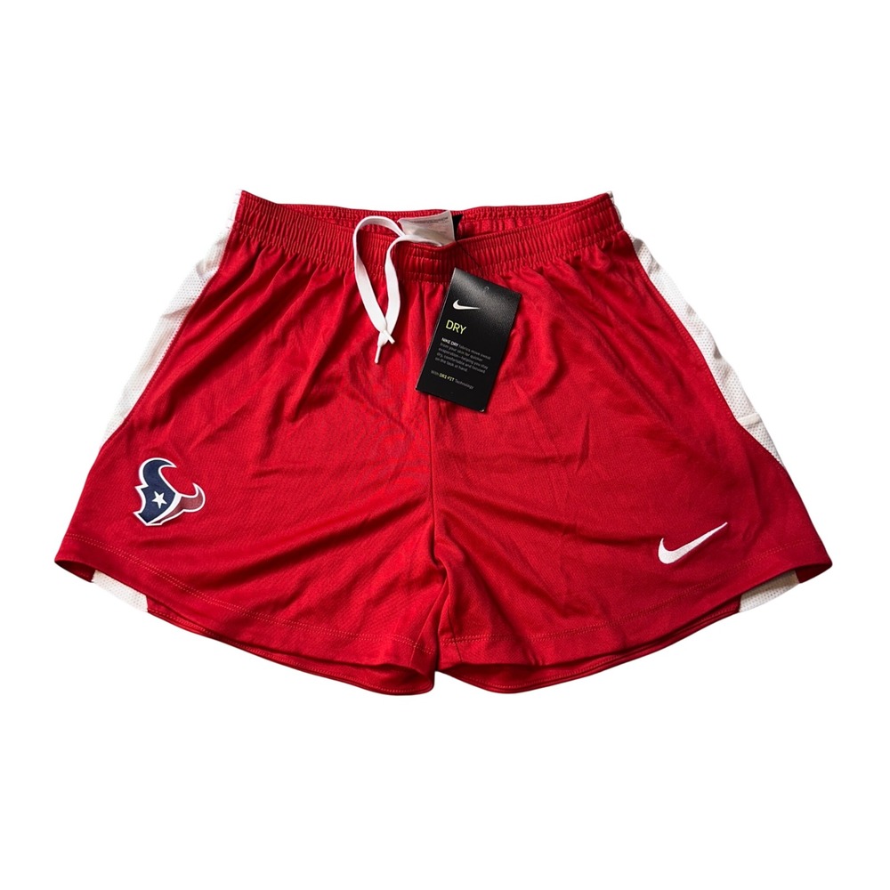 Houston Texans Nike Shorts Womens XS Red Dri-FIT AJ1243-657 Athletic Training